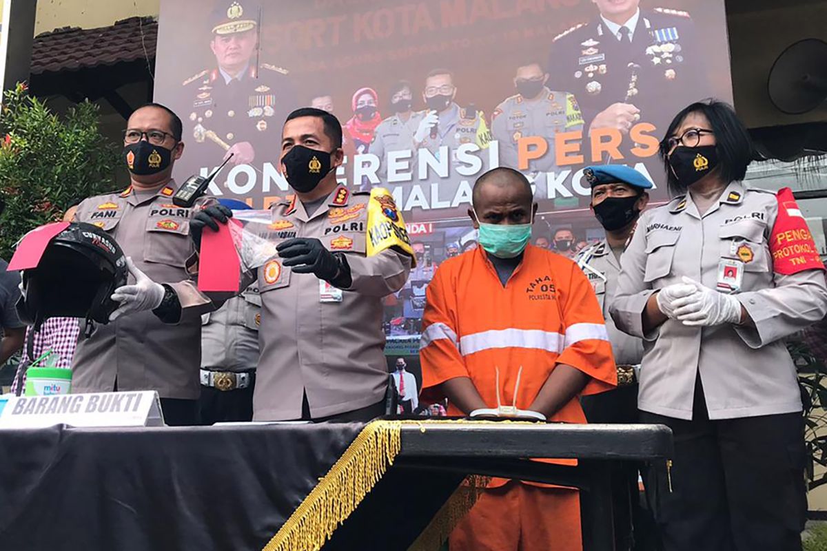 Polisi ringkus residivis pencurian motor di Kota Malang
