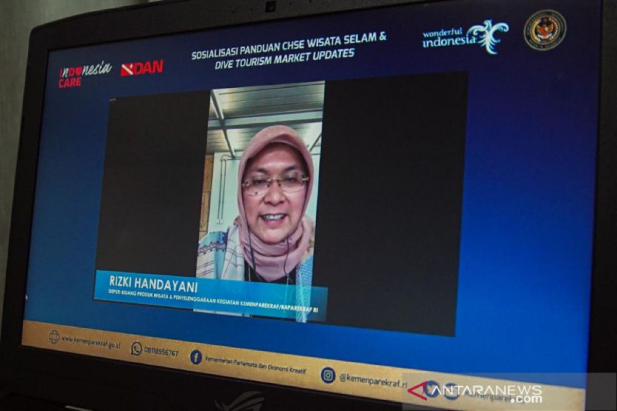 Kemenparekraf rumuskan strategi pemasaran usaha wisata selam saat pandemi