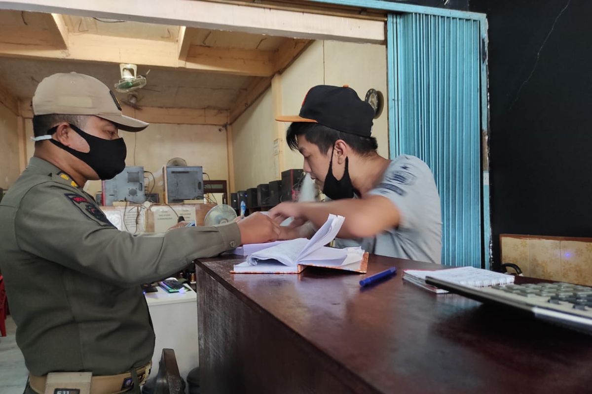 Satpol PP Pontianak kembali gencarkan penegakan disiplin protokol kesehatan