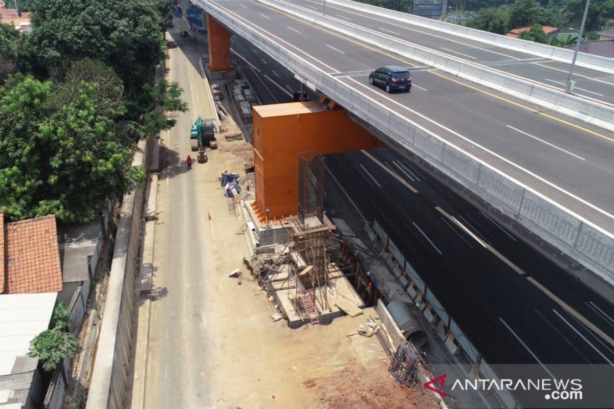 Jasa Marga bangun empat tempat area darurat Tol Layang Japek