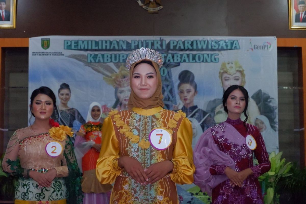 Melda Rahmawati raih gelar Putri Pariwisata Tabalong 2020