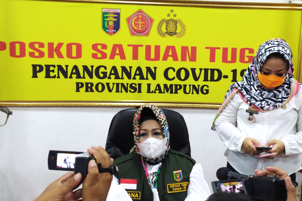 Kasus COVID-19 Lampung bertambah 48, total jadi 1.984 kasus