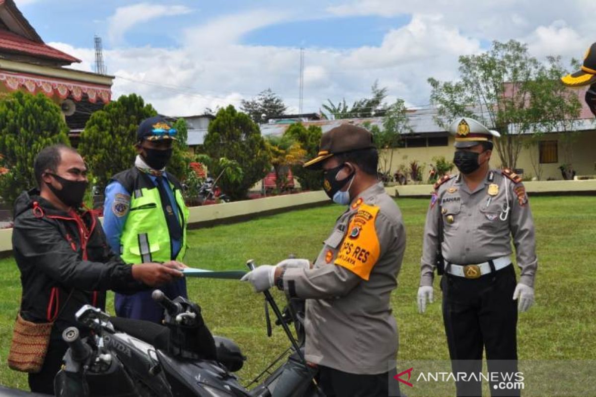 Delapan hari Polres Jayawijaya temukan 129 pelanggar lalin