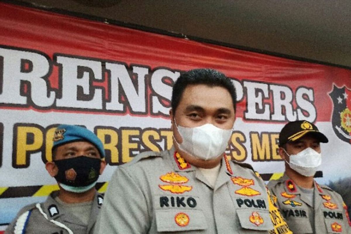 Polrestabes Medan buru lima tersangka penembakan anggota Polri