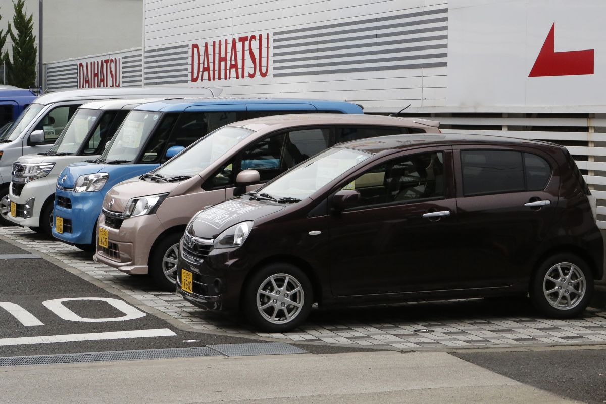 Daihatsu produksi puluhan juta unit mobil di Jepang