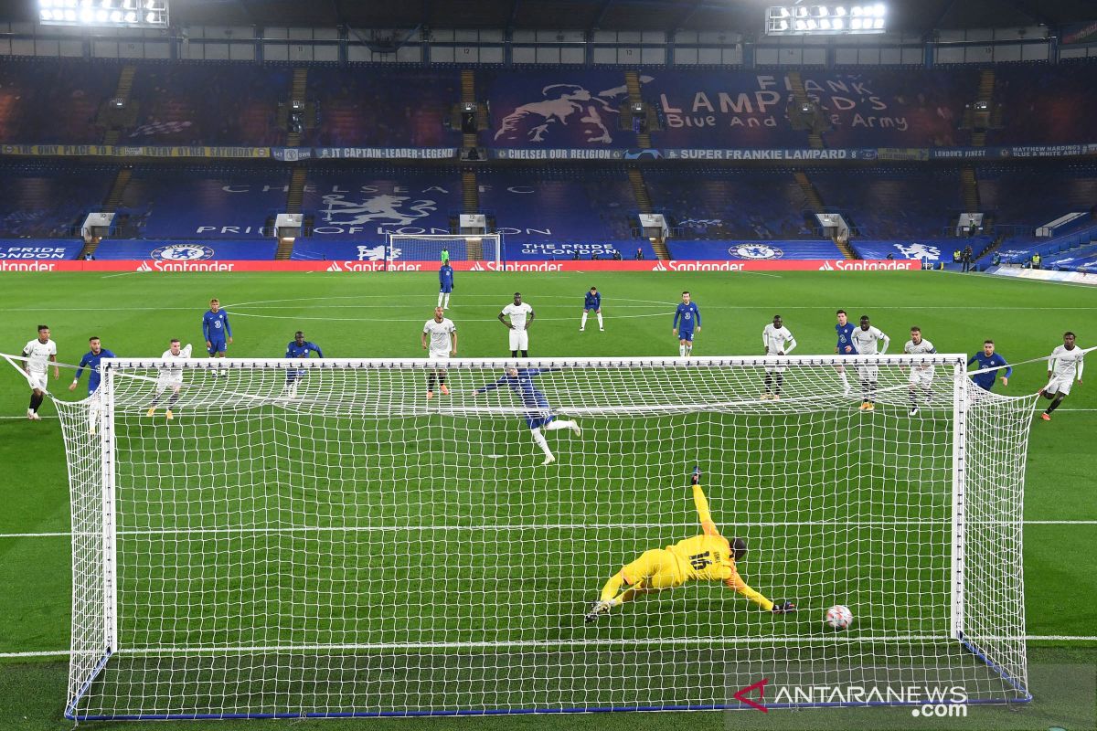 Timo Werner sumbang dua gol, Chelsea bungkam Rennes 3-0