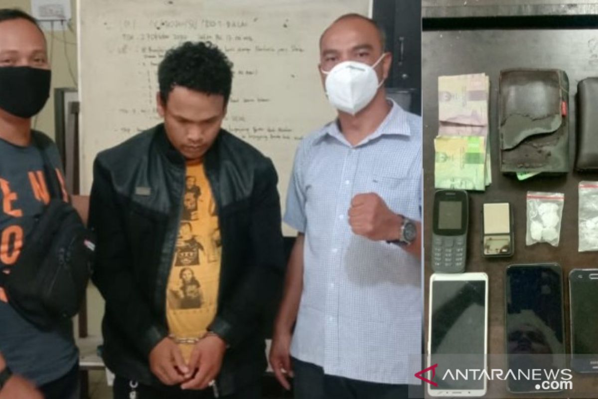 Sat Narkoba Polres Tanjungbalai tangkap pemilik 14,67 gram sabu