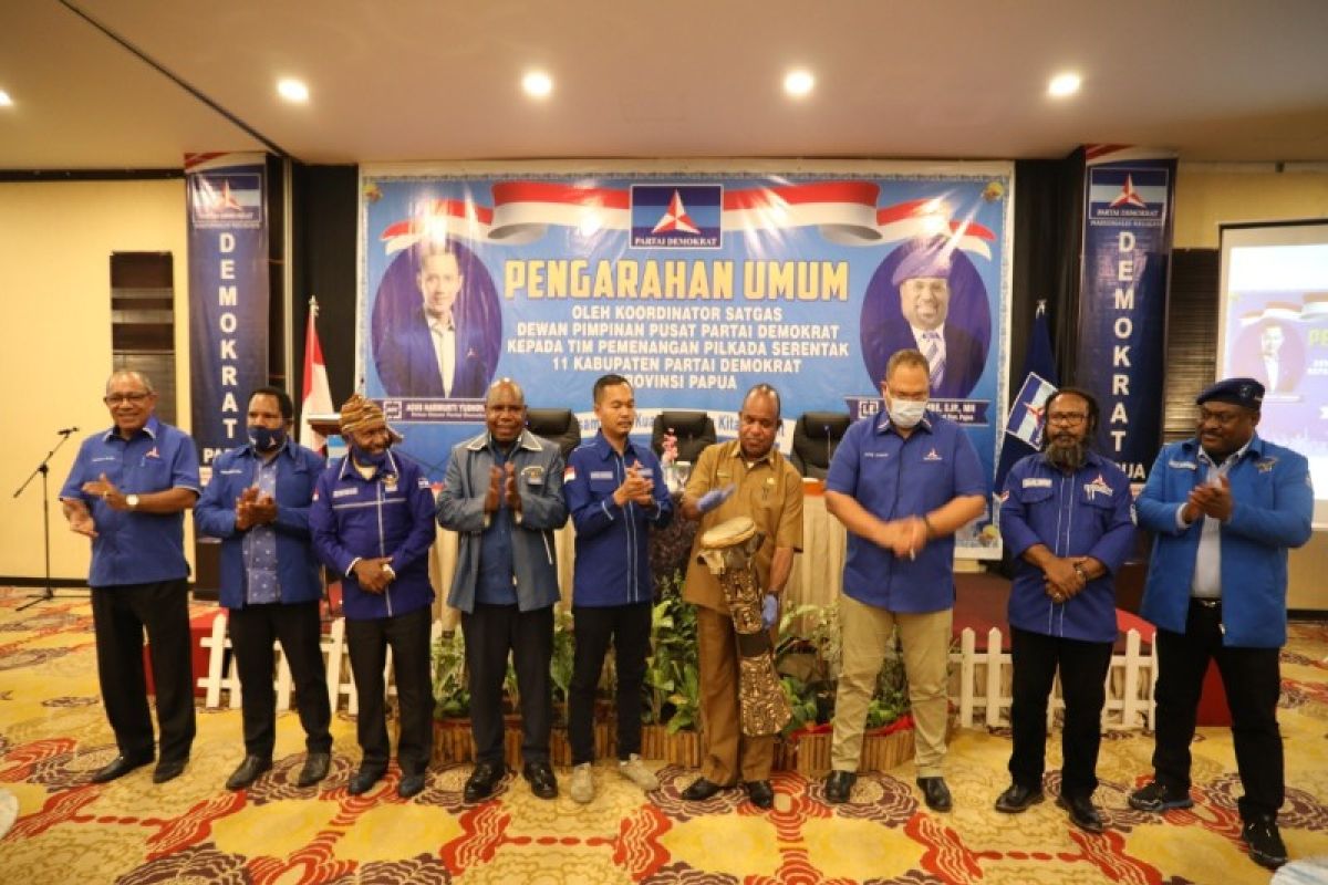 DPD Demokrat target 70 persen menang di pilkada 11 kabupaten di Papua