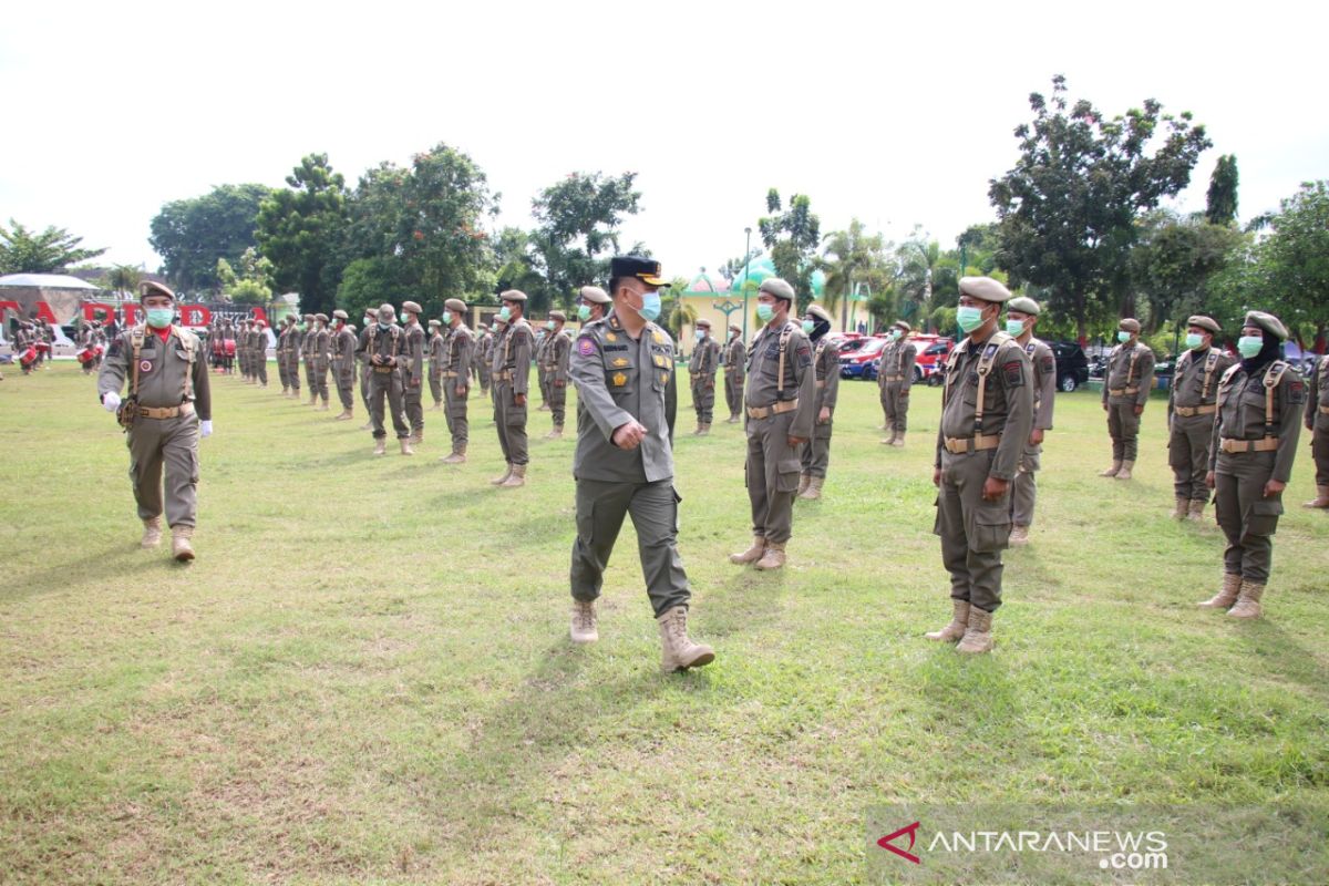 Direktur Polisi PP pimpin apel gelar pasukan penegakan protokol kesehatan