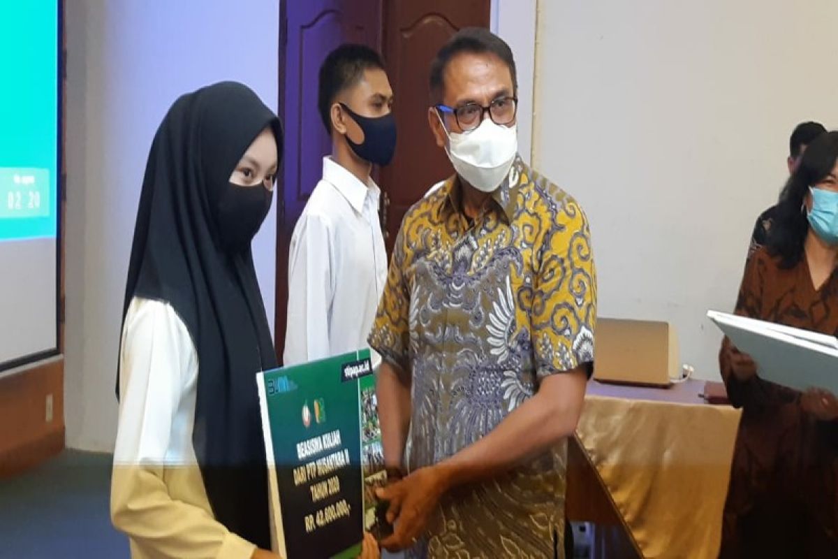 Dukung program pendidikan, PTPN II beri bea siswa mahasiswa STIP-AP