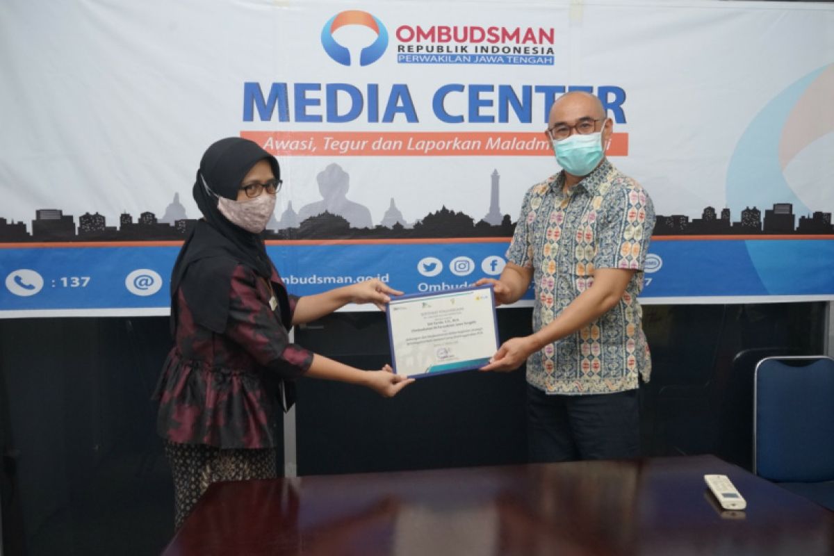 PLN berikan apresiasi "stakeholder" terbaik ke Ombudsman Jateng