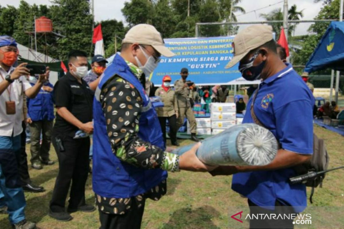 Gubernur Babel sahkan Desa Sukamandi sebagai kampung siaga bencana