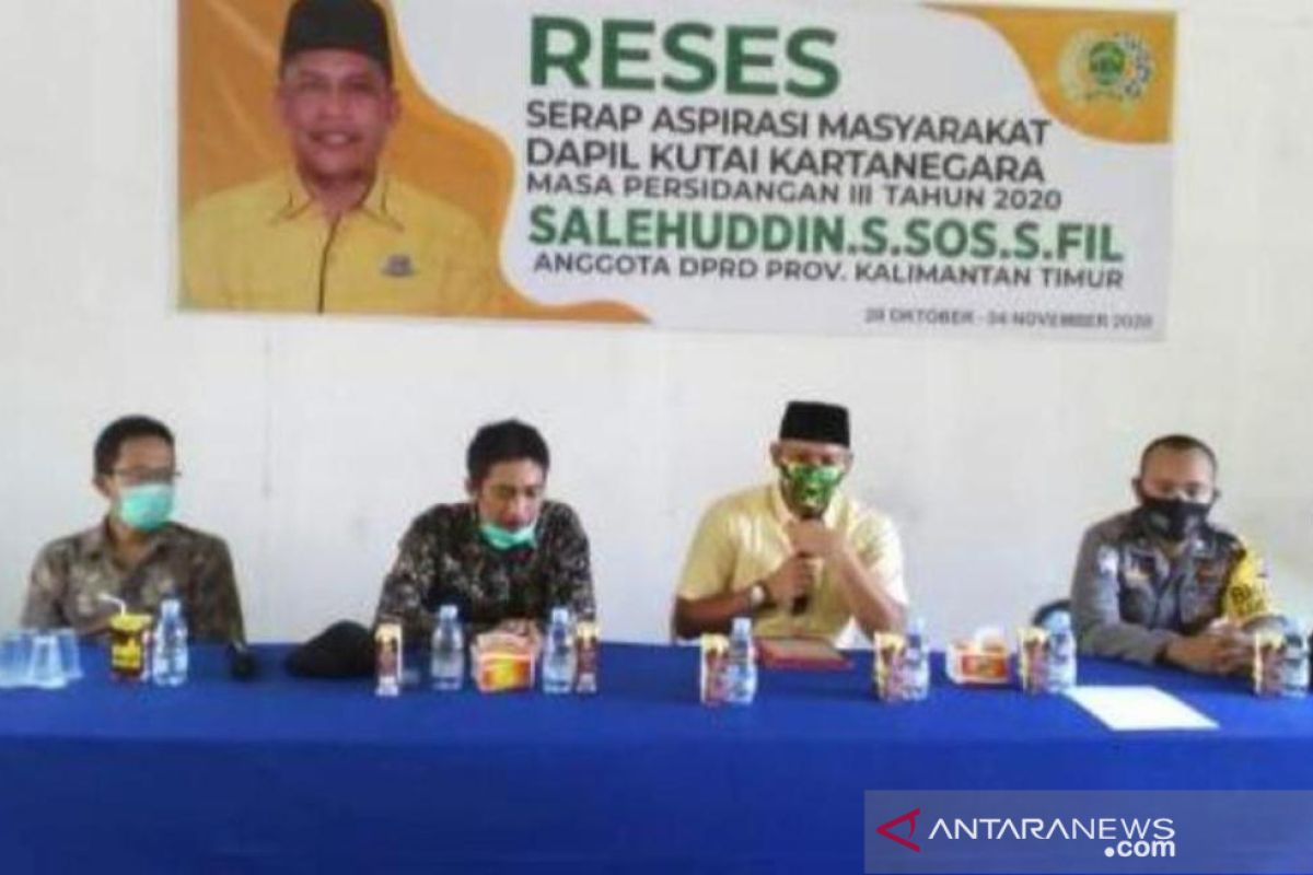 Warga Kecamatan Muara Muntai minta pemerintah perbaiki infrastruktur