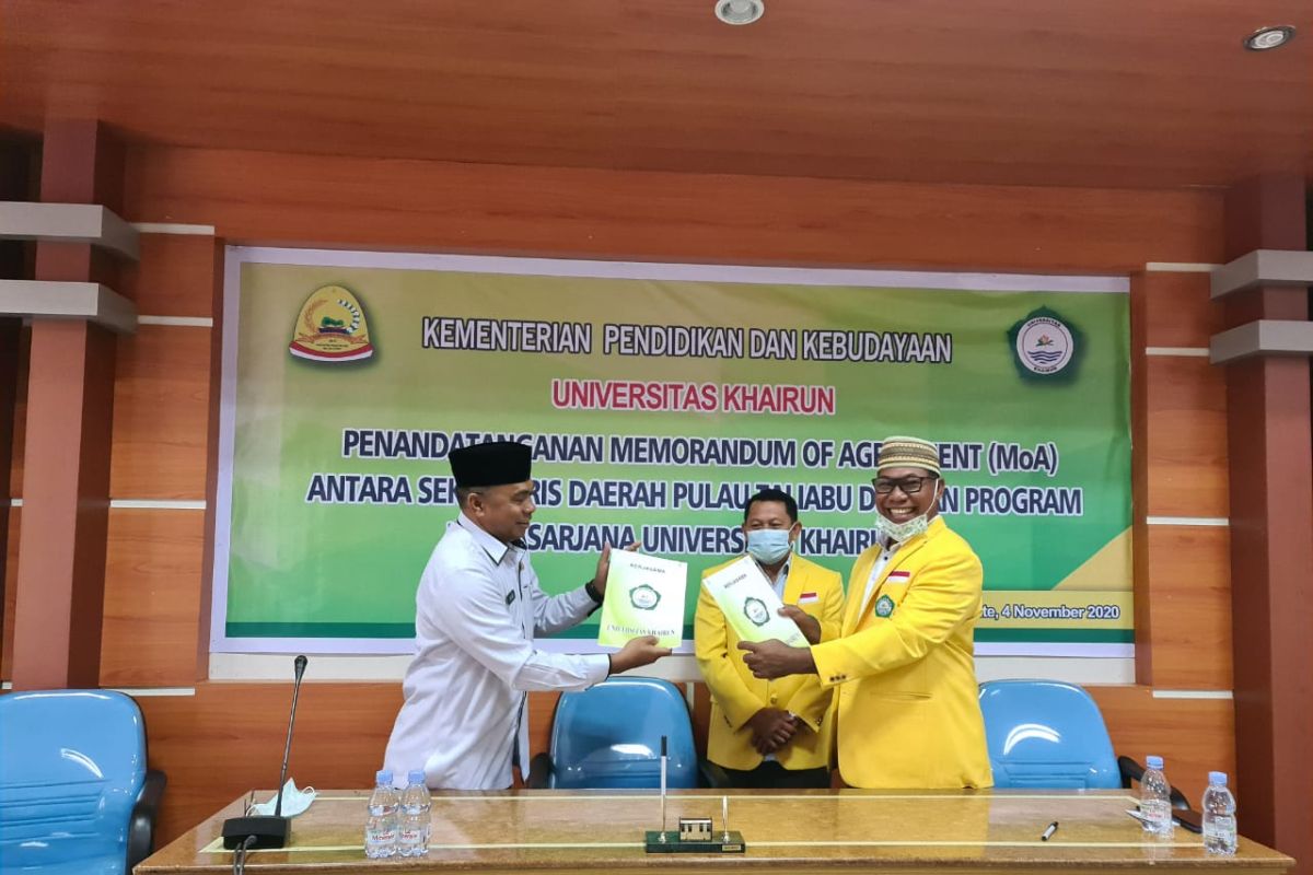 Pemkab Pulau Taliabu bekerja sama Unkhair tingkatkan kompetensi ASN