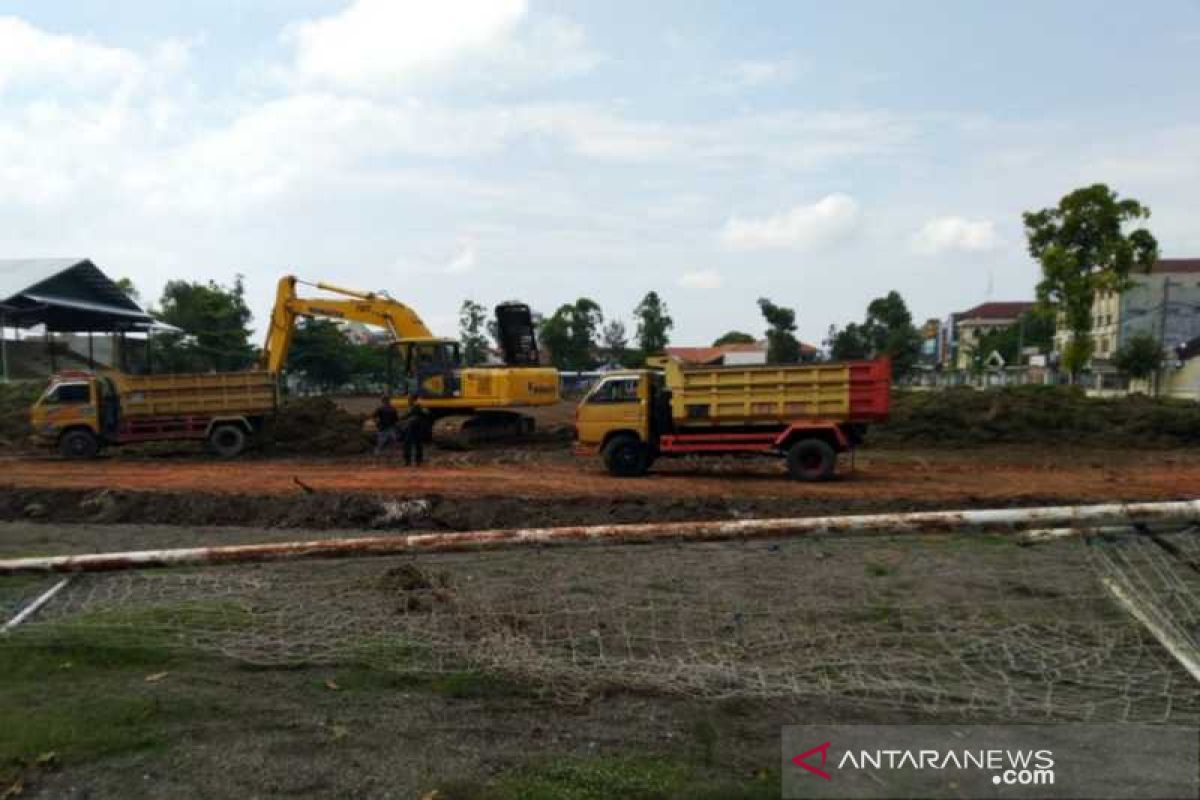 Renovasi lima lapangan pendukung Piala Dunia di Solo dimulai