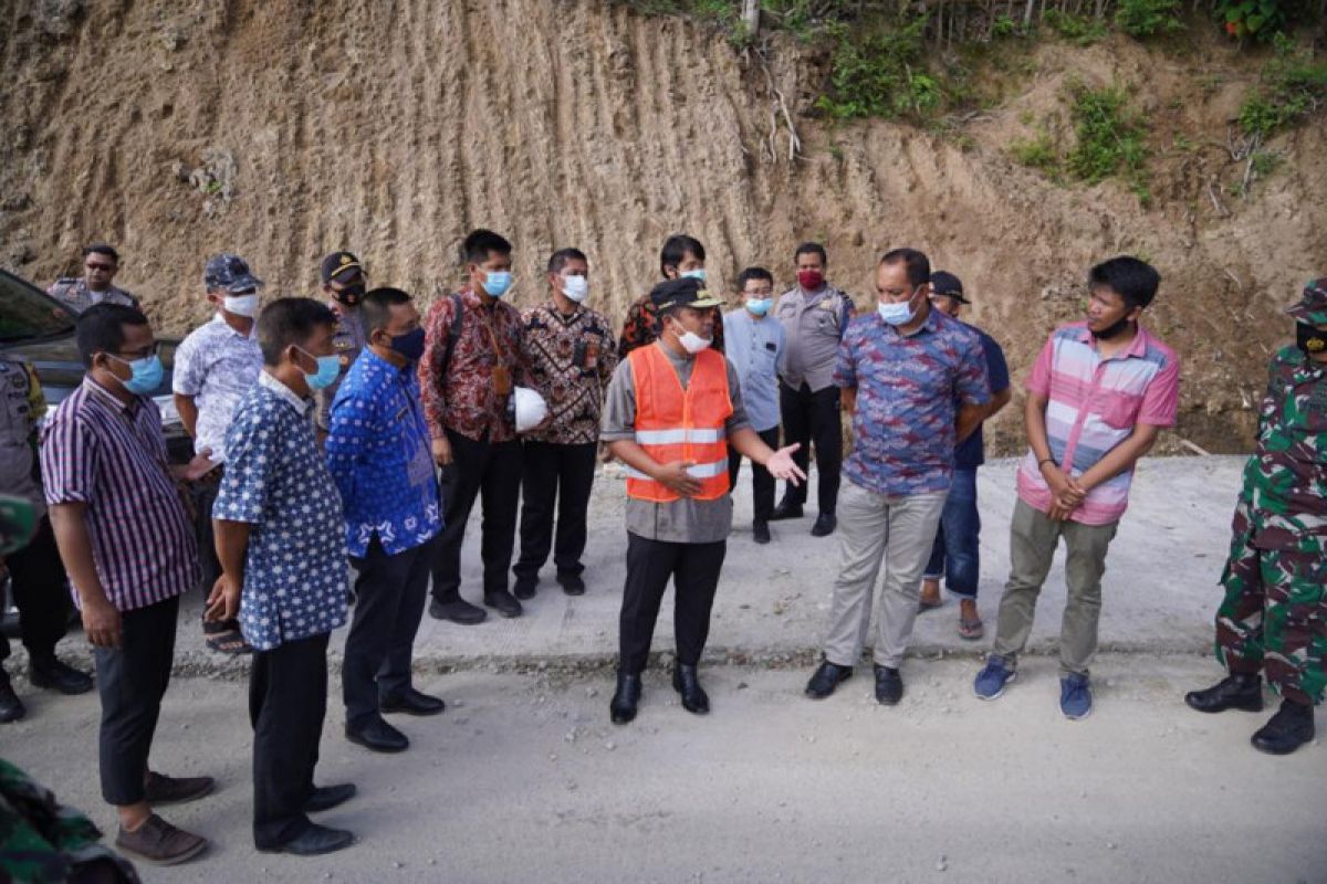 Pengerjaan jalan penghubung Barru-Soppeng masuk tahap akhir