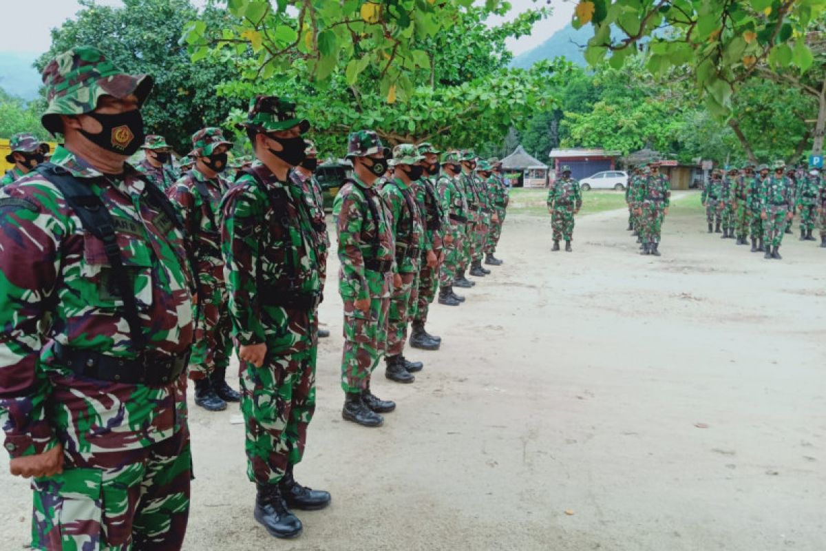 Kasrem 043/Gatam tutup latihan penanggulangan bencana alam