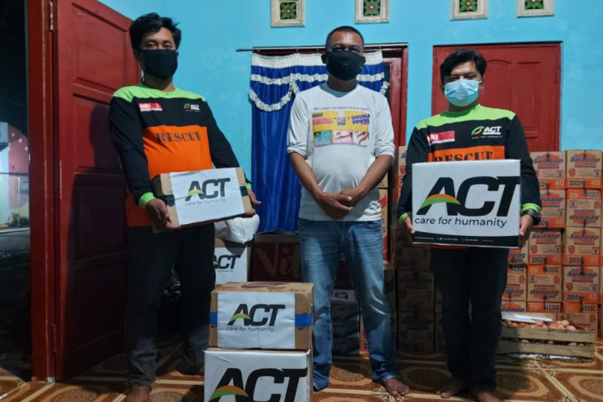 ACT salurkan bantuan warga terdampak angin kencang di Gunung Kidul