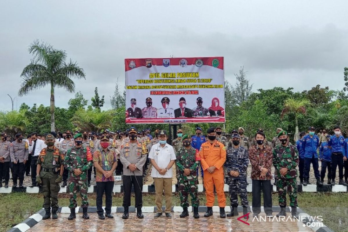 Polres Bangka Selatan gelar apel kontijensi