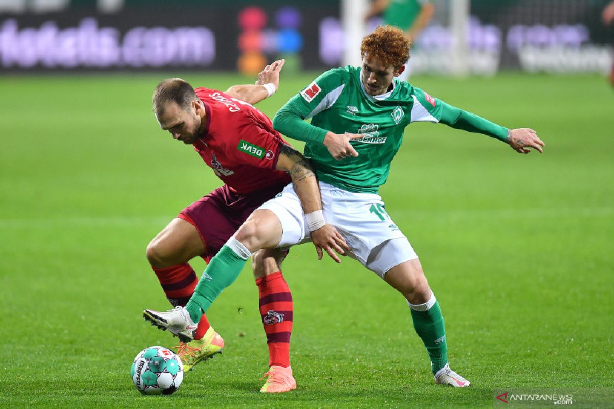 Bremen perpanjang catatan nirkemenangan Cologne