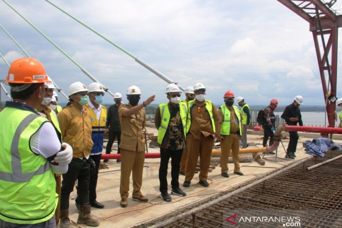 Bentang panjang Jembatan Pulau Balang rampung 100 persen