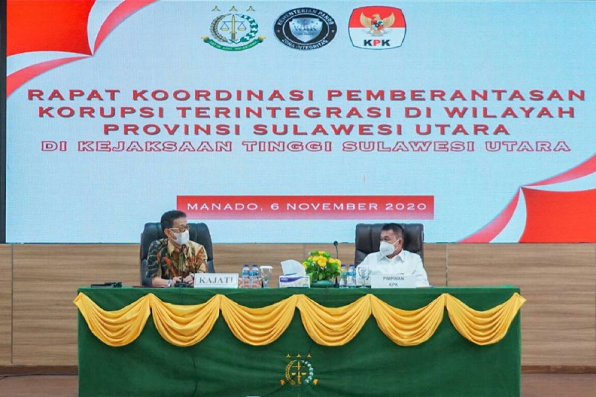 KPK koordinasi dengan APH di Sulut sinergi pemberantasan korupsi