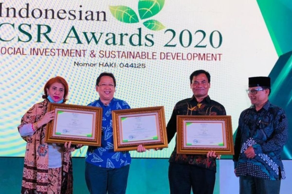 Tiga penghargaan ICA 2020 untuk program CSR PT TPL