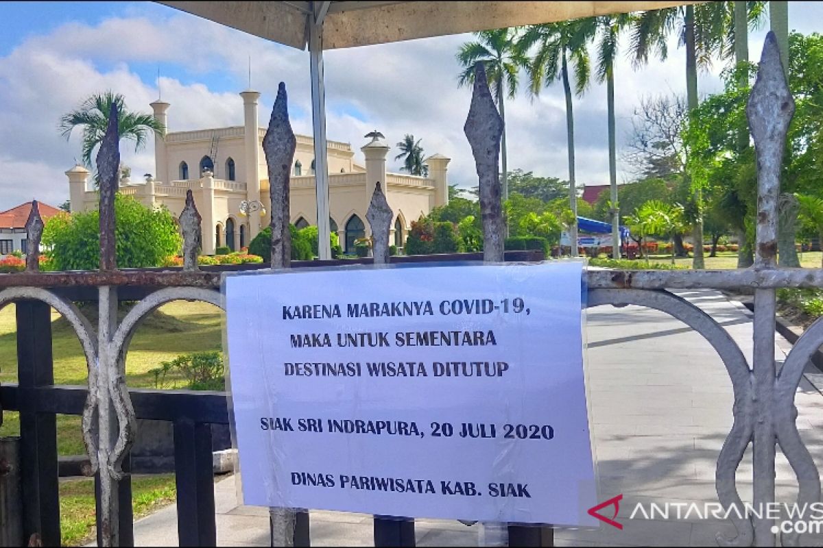 Istana Siak di Riau belum buka selama pandemi COVID-19 masih mewabah