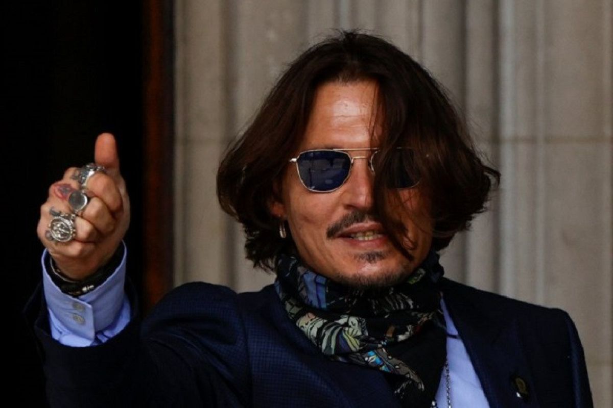 Hakim tolak pengajuan banding Johnny Depp terhadap The Sun