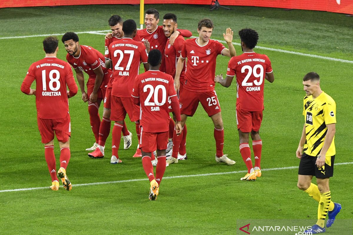 Bayern rebut kembali posisi puncak selepas menang atas Dortmund 3-2