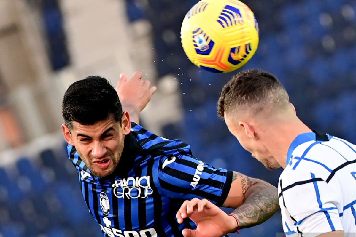 Liga Italia - Duel  Atalanta kontra Inter hanya berakhir imbang 1-1