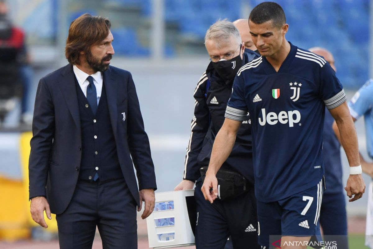 Pirlo konfirmasi cedera pergelangan kaki Cristiano Ronaldo