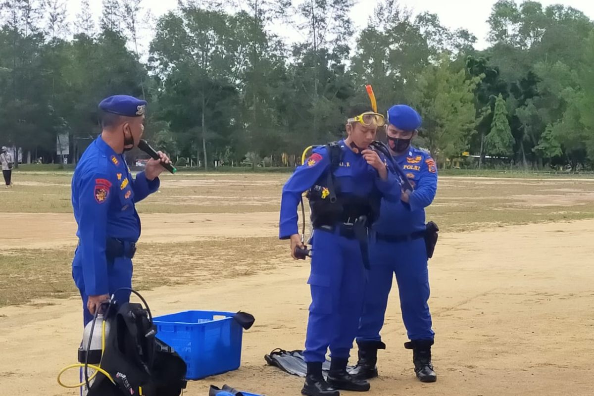 Polres Bangka Barat siapkan tim selam bantu korban bencana