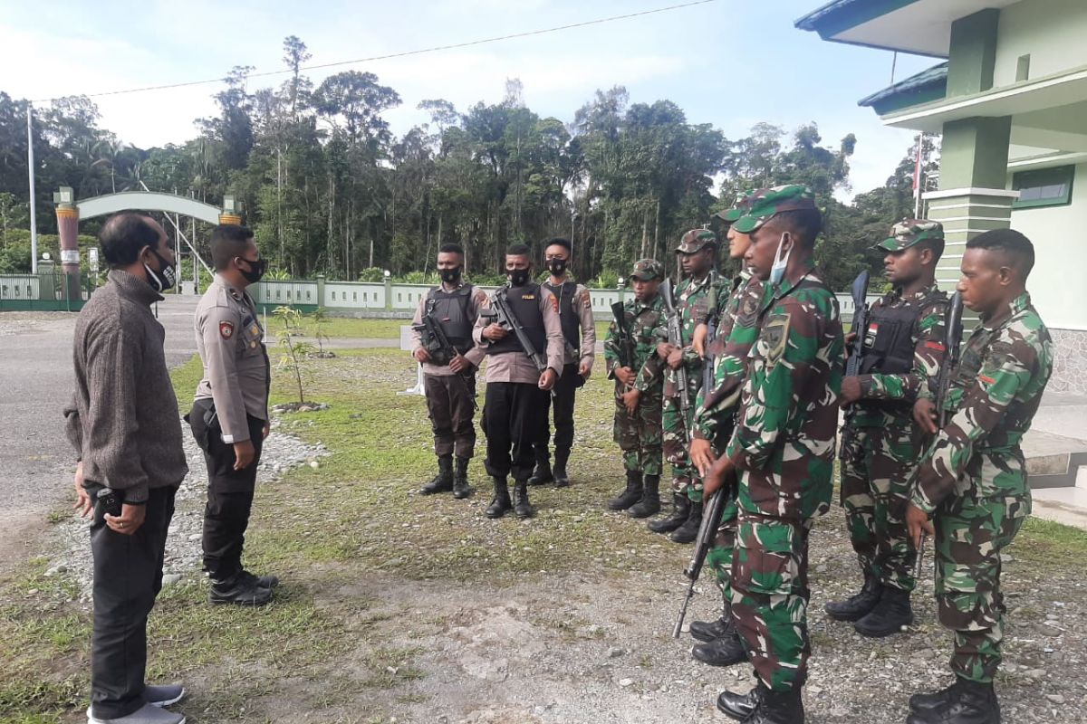 TNI-Polri tingkatkan patroli jelang Pilkada serentak Yahukimo 2020