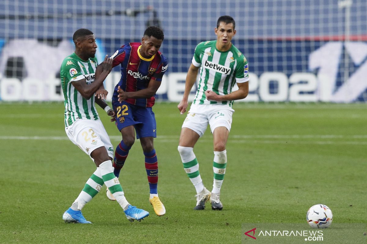 Liga Spanyol - Pemain Barcelona Ansu Fati jalani operasi akibat cedera lutut