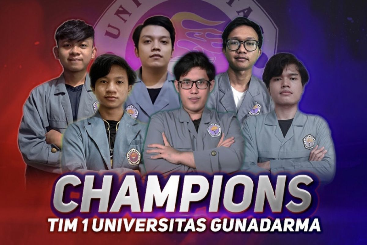 Gunadarma juarai MLCC LIMA Esports wilayah Jakarta