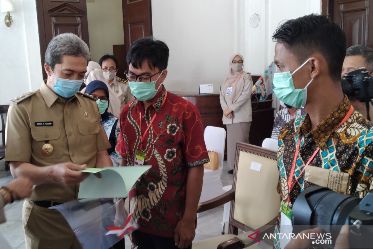 630 sertifikat tanah dari Presiden Joko Widodo dibagikan untuk warga Kota Bogor