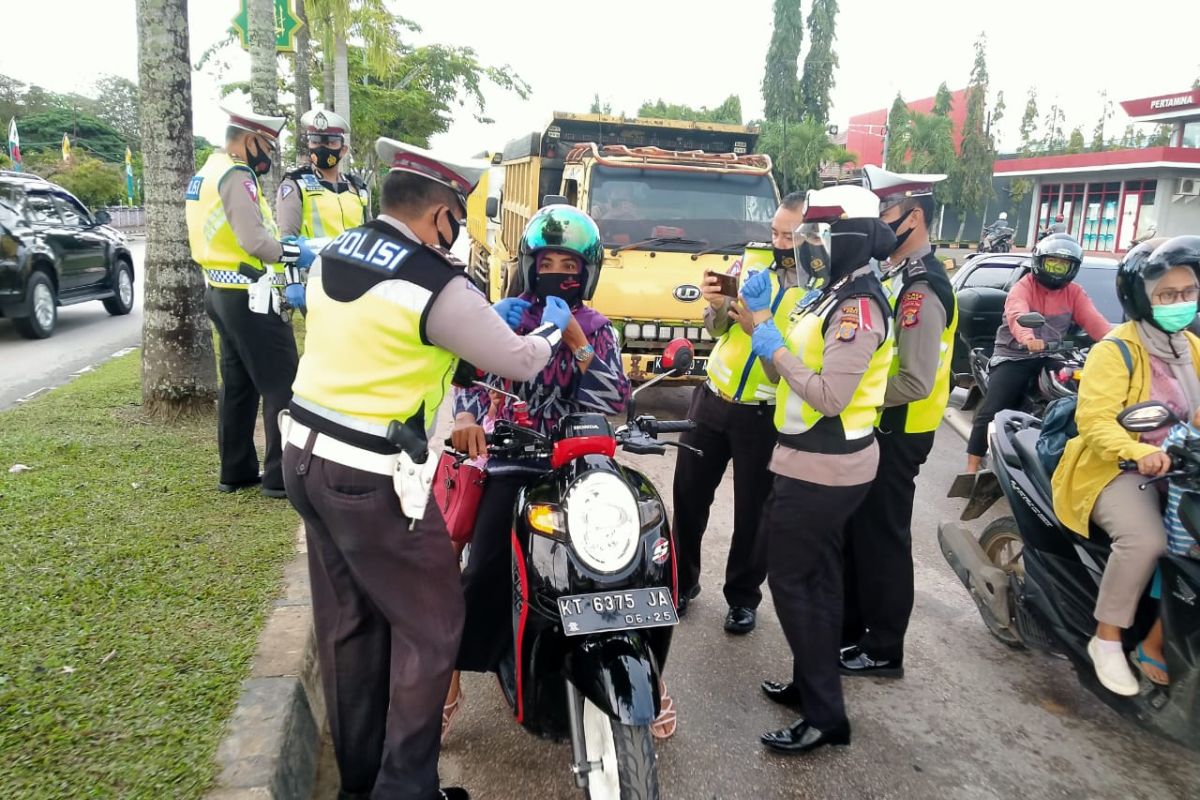 Sebanyak 150 pelanggar selama Operasi Zebra di Paser