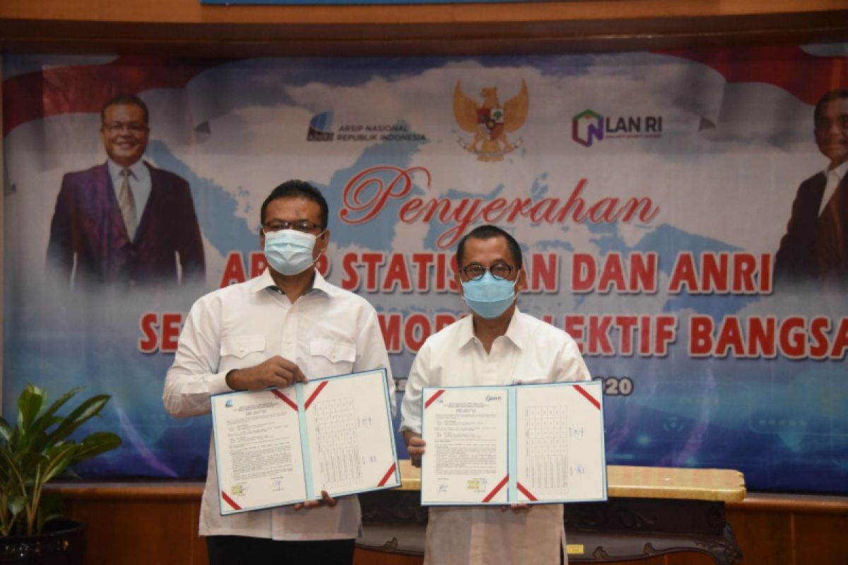 Laksanakan UU Kearsipan, LAN serahkan arsip statis kepada ANRI