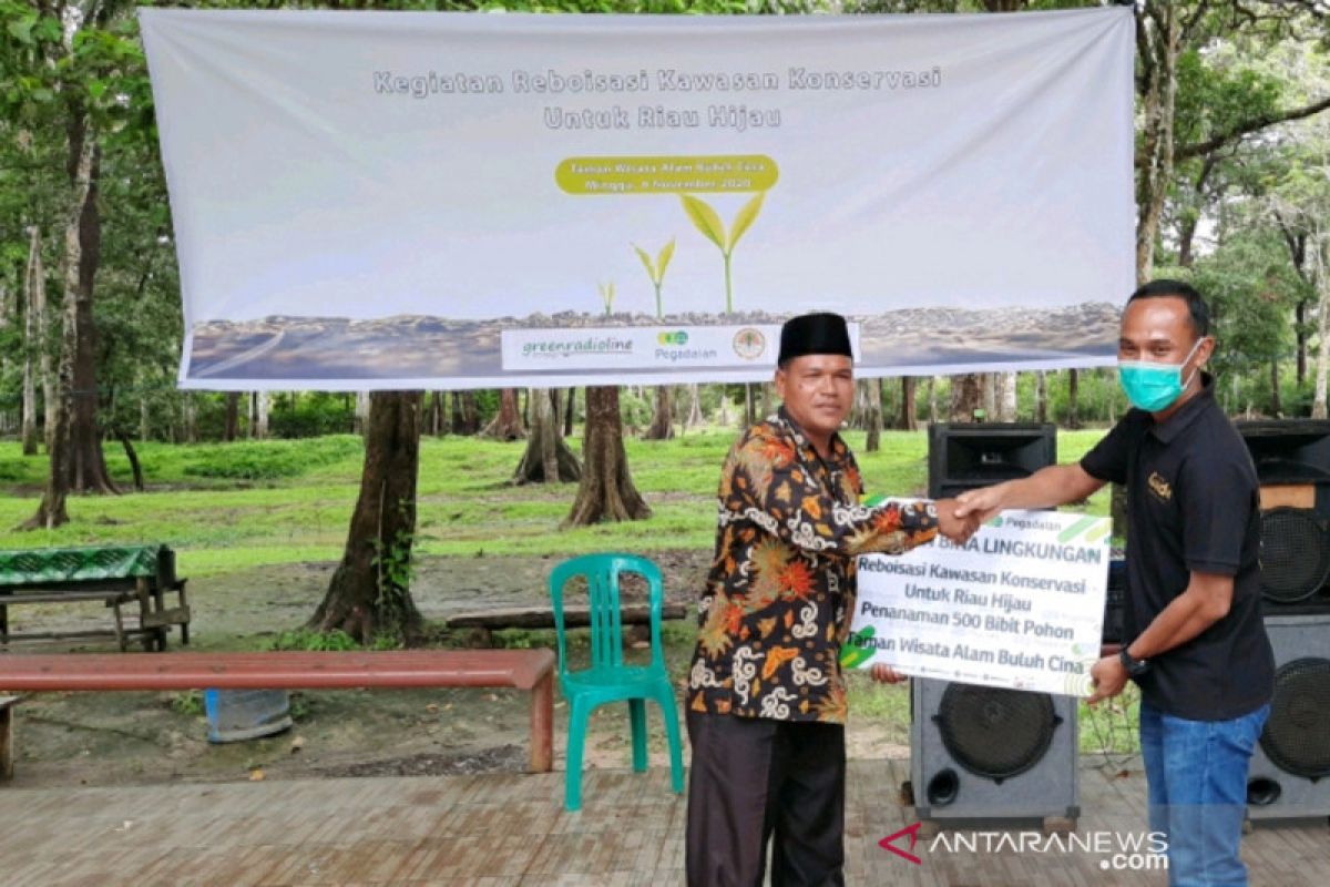 Pegadaian Pekanbaru siap berkontribusi lestarikan alam Riau
