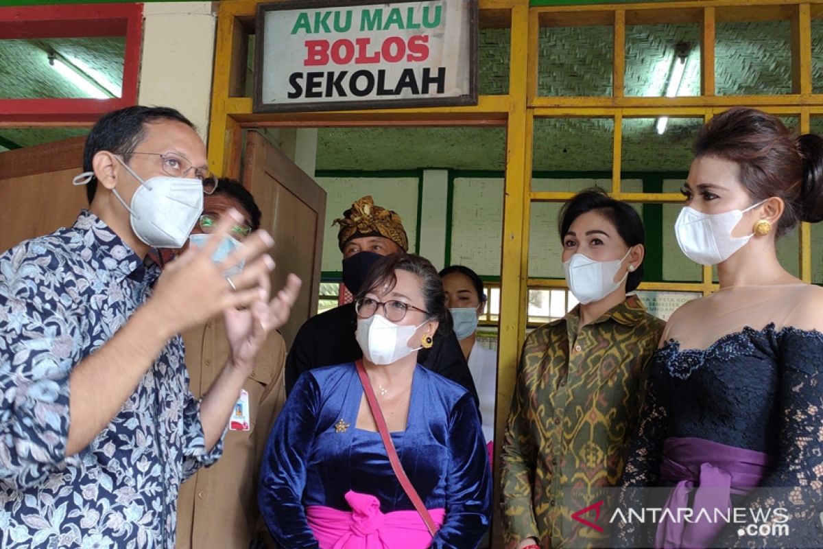 Mendikbud Nadiem kagumi TK ramah lingkungan di Ubud