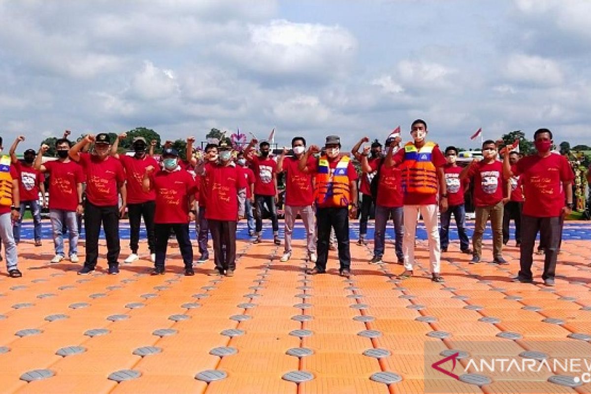 Pertamina EP Jambi berikan dukungan UMKM perahu motor wisata Danau Sipin