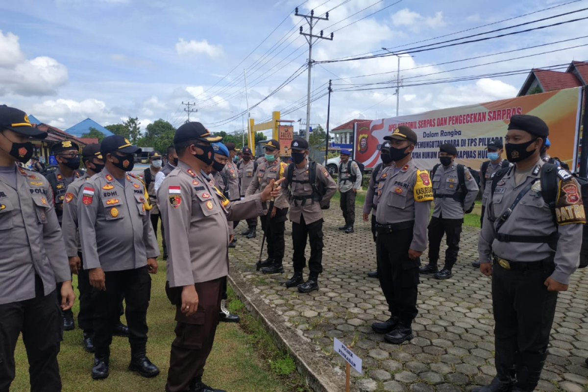 Polres Kapuas Hulu siap amankan masa tenang Pilkada serentak