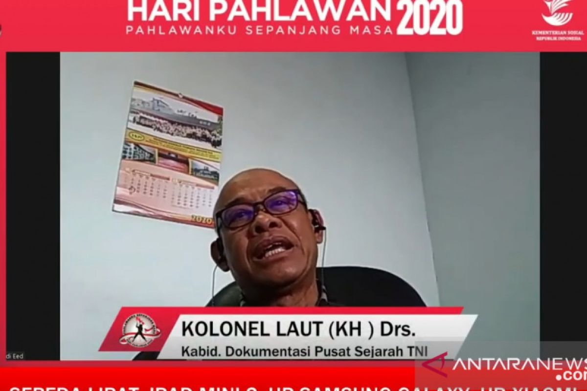 Pusjarah TNI: Generasi milenial alami distorsi nilai kepahlawanan