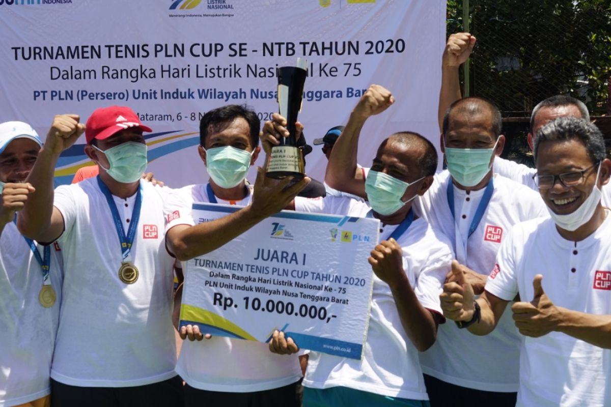 Peringati Hari Listrik Nasional ke-75, PLN gelar turnamen tenis