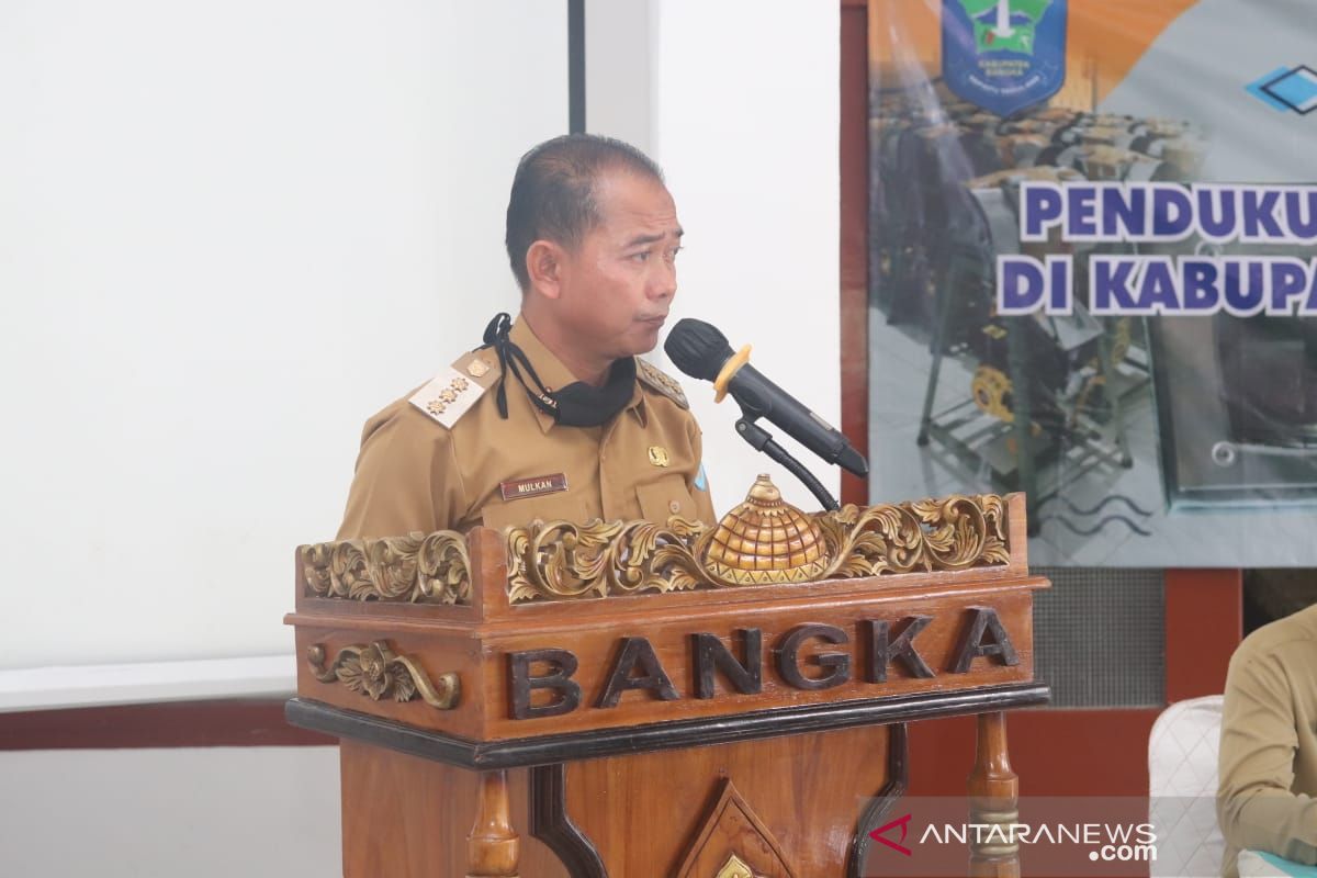 Bupati Bangka, Mulkan tekankan masyarakat patuhi prokes