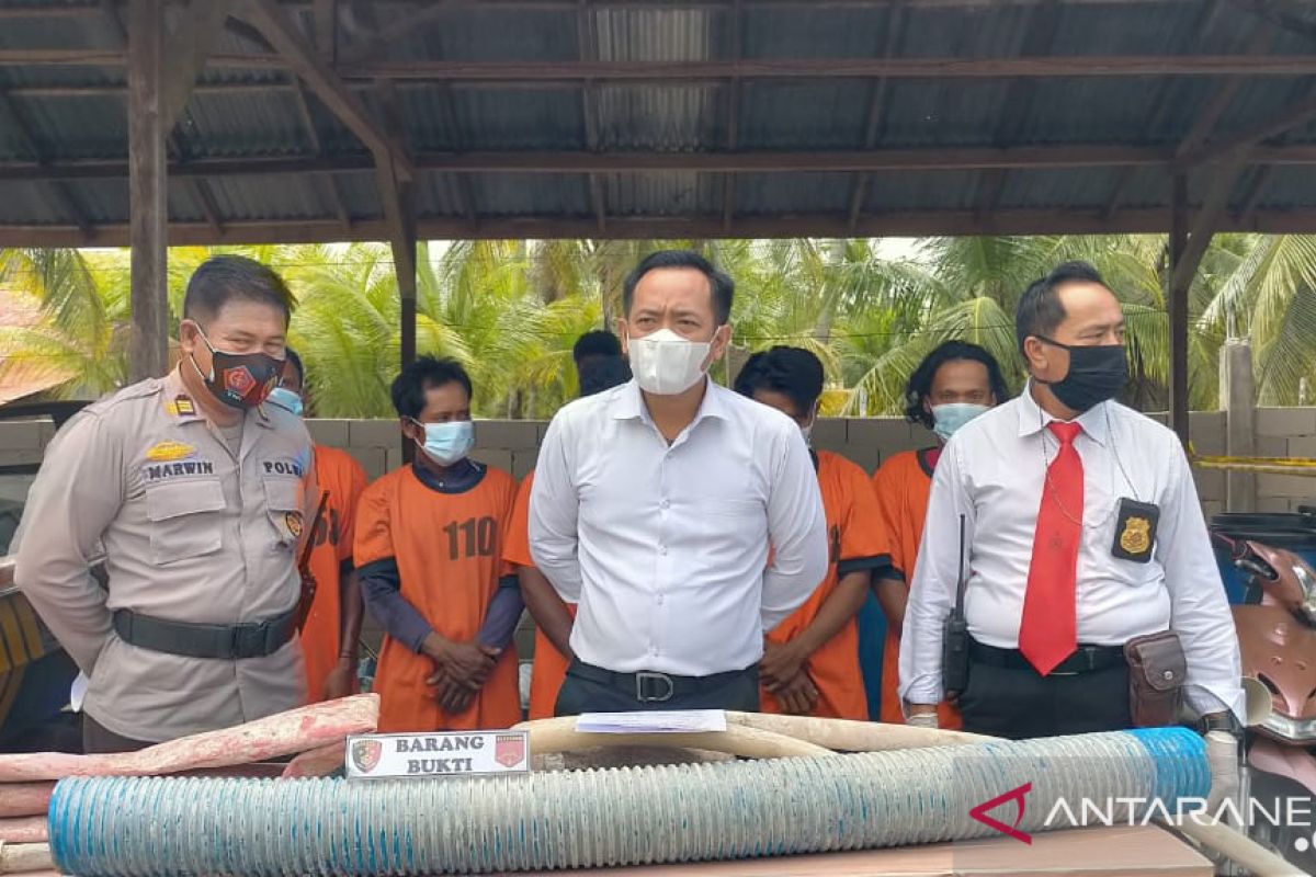 Polres Singkawang buru pemodal PETI di Wonosari Roban