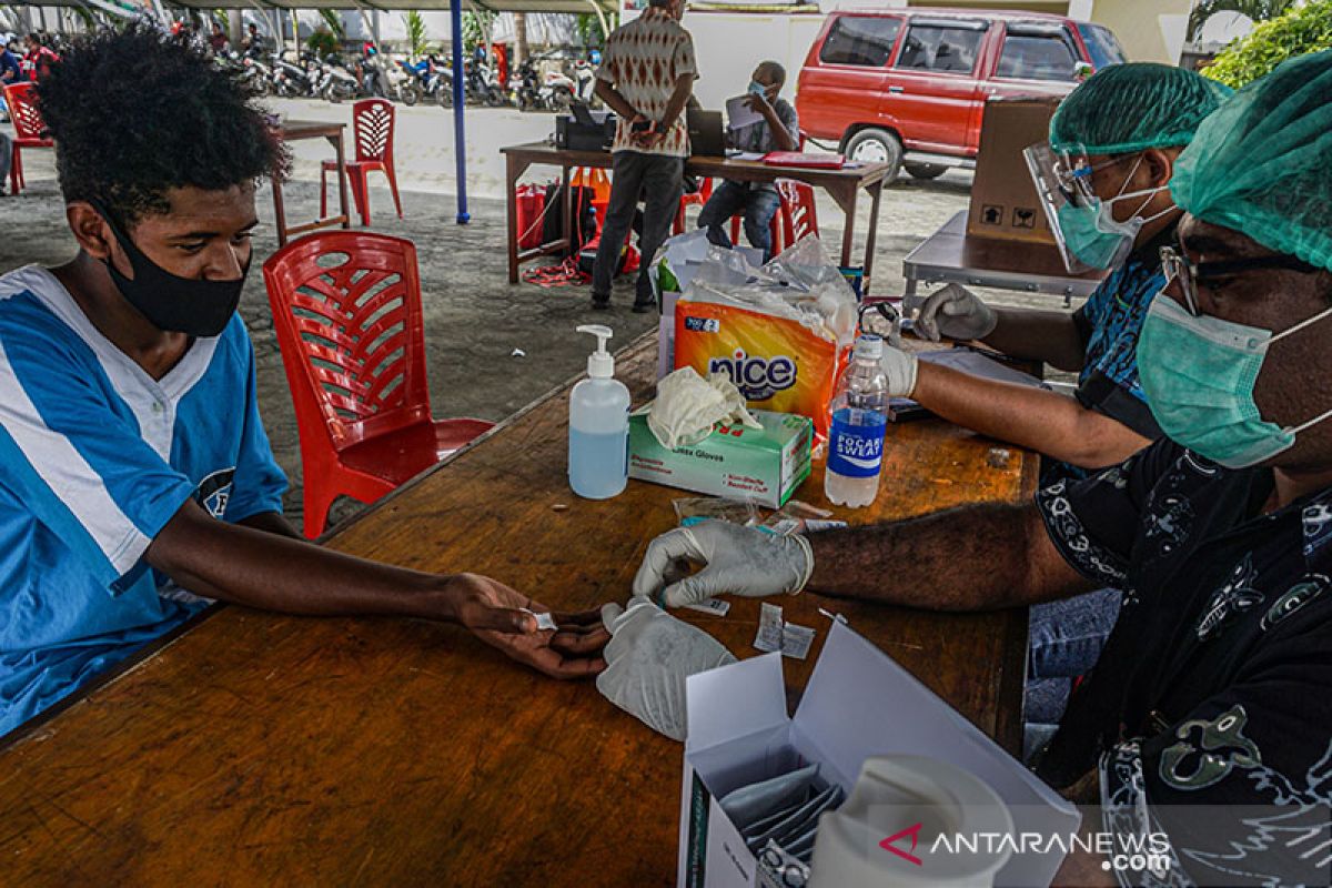 Tingkat kesembuhan pasien positif COVID-19 di Papua 67 persen