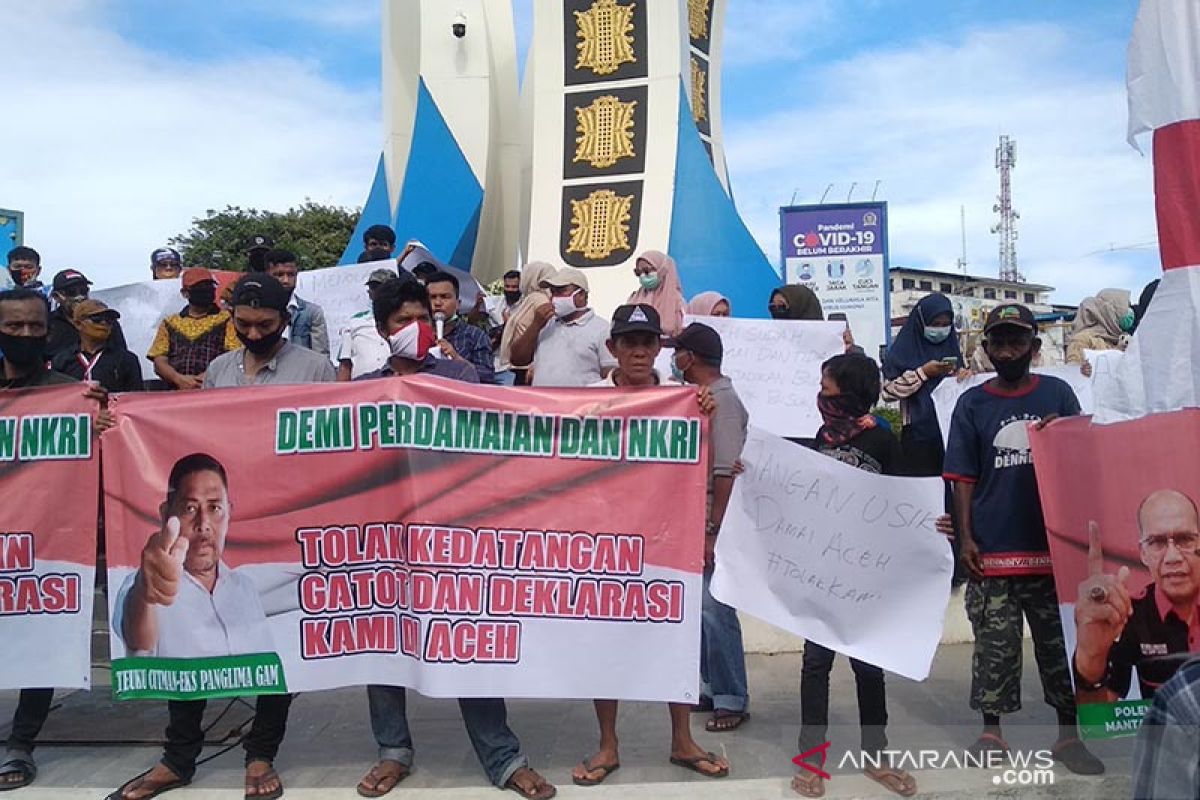 Massa Cinta NKRI demo tolak kehadiran KAMI