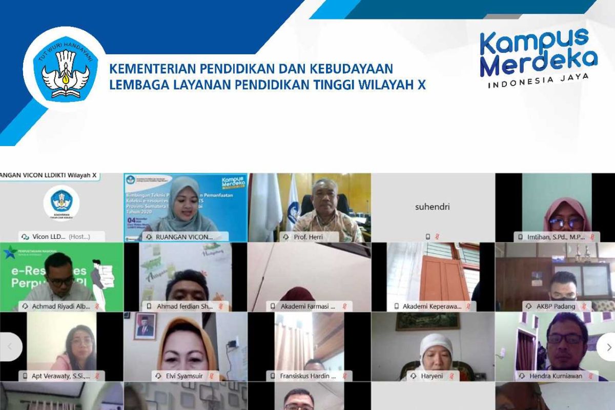 LLDIKTI Wilayah X gelar bimbingan teknis  penelusuran dan pemanfaatan koleksi e-Resources